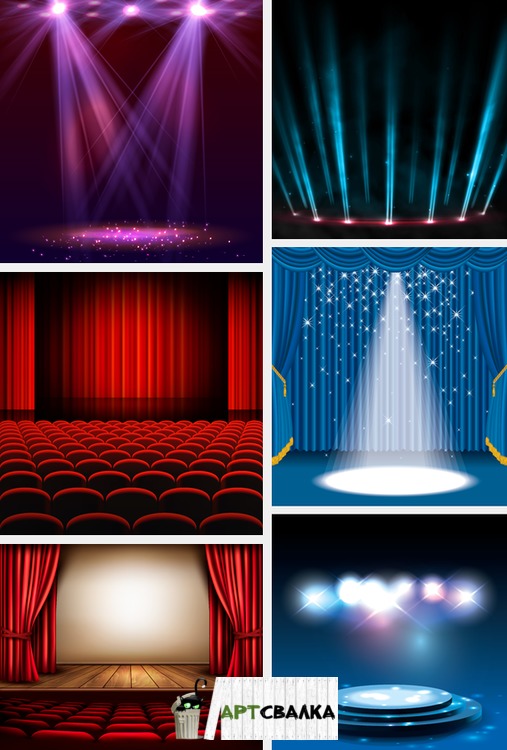 Сцена и подиум | The stage and the podium